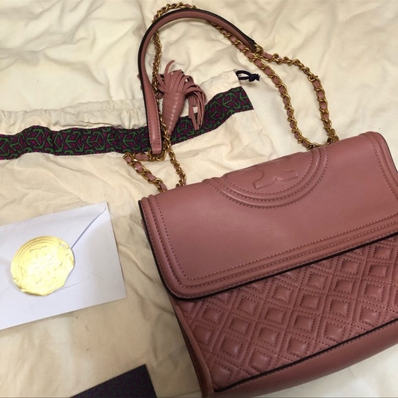 TORY BURCH • THEA LEATHER BAG - Picture 3 of 5